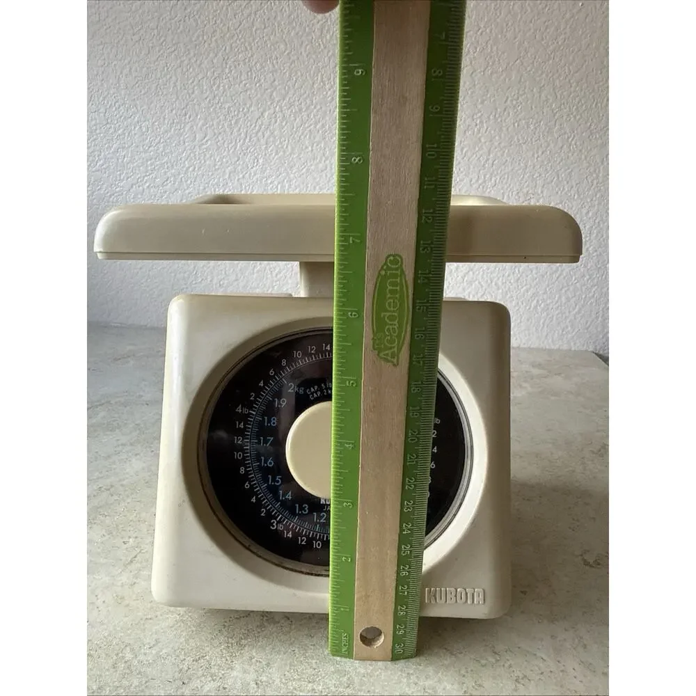 Vintage Kubota Japan kitchen Scale